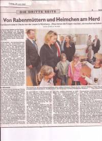 Artikel Fürther Nachrichten, 29. Juni 2007, Seite 3